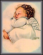 Here Is The Picture Of A Baby Angel